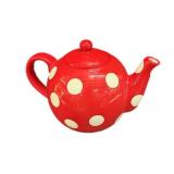 Ceramic Polka Dots Tea Pot