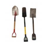 Tools- 3 Shovels