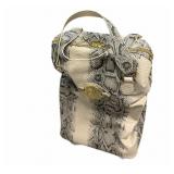 Joy Mangano Snakeskin Design Duffle Bag