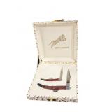 S & D Leopard Pocket Knife Set