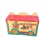 Vintage Cardboard Circus Cookie Box