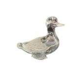 Glass Duck Candy Dish