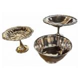 (3) Silver Serving Pieces