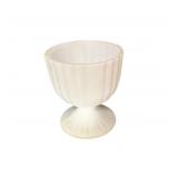Vintage Milk Glass Footed Bowl