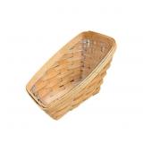 Longaberger Double Lined Slanted Vegetable Basket