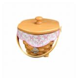 Longaberger Basket With Lid
