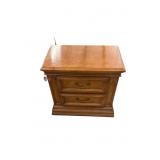 (2) PCS Estate Two Nightstands