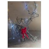 (2)PCS Estate Two Light Of Yard Deers
