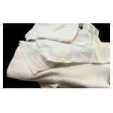 White stable Cloth & Naplkins