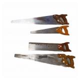 (4) PCS Four Handsaws