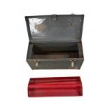 Estate Metal Dayton Toolbox With Tray