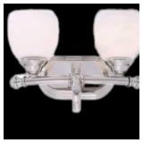Lockingwood 2 Light Vanity Fixtelure Hampton Bay