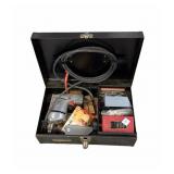 Estate Electric Drill And Bits With Metal Case