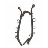 Vintage Horse Hames With Brass