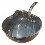 Hammered Copper Look Simply Ming 1.2 Qt Cooker