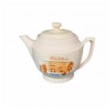 Vintage Porcelier Vitreous China Tea Pot