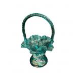Fenton Signed Ruffle Basket