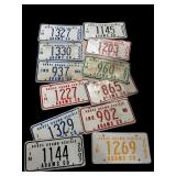 Horse Drawn License Plate Collection