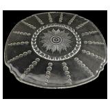 Federal Glass Cake Plate