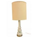 Vintage Milk Glass Table Lamp