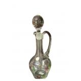 Vintage Clear Glass Wine Decanter