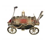 Vintage Musical Carriage Decanter