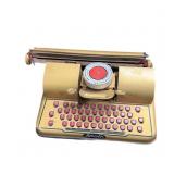 Berwin Gold Typewriter Display Tin
