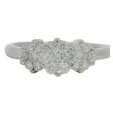Platinum 1/2 ct Natural VS Diamond Ring
