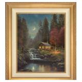 Away From It All - 20 X 24 LE Canvas by Kinkade