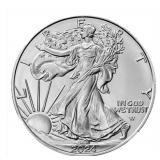 Proof Silver Eagle - Box & COA  ( Year Varies )