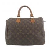 Louis Vuitton Monogram Speedy 30 Boston Bag