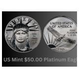 $50.00 American Platinum Eagle Coin