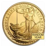 1/4 oz .9999 Gold Britannia (Year Varies)