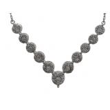 Stunning 1/2 ct Diamond Evening Necklace