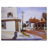 Street Corner c.1923 Canvas by Edward Hopper