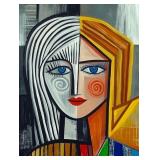 Faces of Life: Joy & Struggle On Canvas
