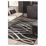 Ashley R402022 Avil 63 x 90 Designer Rug