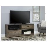 Ashley W446-468 Rustic Large 60" Media Center