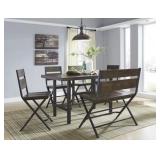 Ashley D469 - 6 pc Dining Room Suite