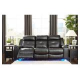 Ashley 82105 Kempton REC Sofa w/LED Lighting