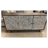 Ashley Large Wood Console Cabinet