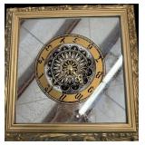 Mirror Back Clock