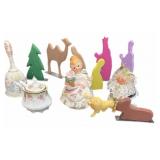 Bell, Musical Madeline & Wood Nativity