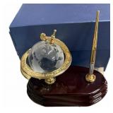 Bluestone Globe Desk Set