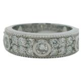 Brilliant 1.62 ct Diamond Designer Ring