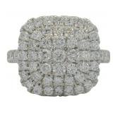Cushion Cut 2.00 ct VS Diamond Cocktail Ring