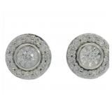 10kt Gold 1/2 ct Lab Grown Diamond Studs