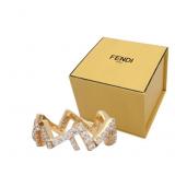 Fendi Rhinestone Ring Size 5.5