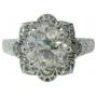 10k Gold 2.27 ct Old European VS Lab Diamond Ring