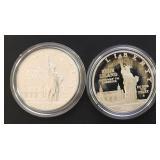 Lot Of 2 Liberty Silver Dollars